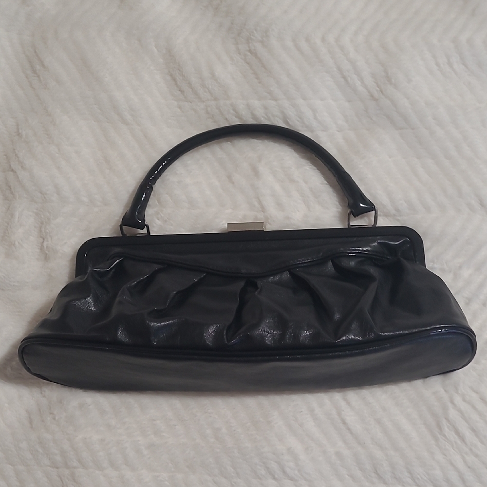 Black Leather Women's Handbag